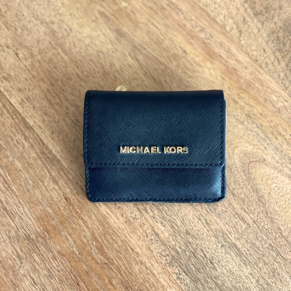 Micheal Kors Card Wallet, Gently Used, Can Easily Be Unisex
